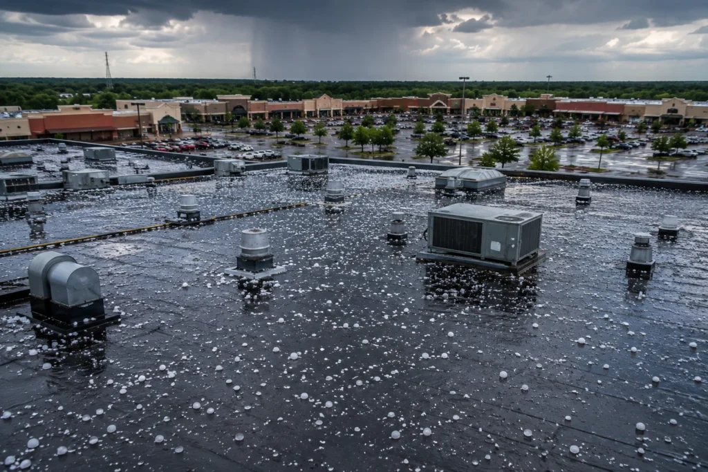 Commercial Hail Damage Insurance Claim 3