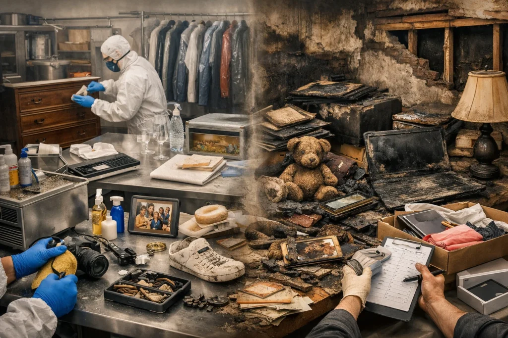 Contents Cleaning vs Replacement After a Fire 3