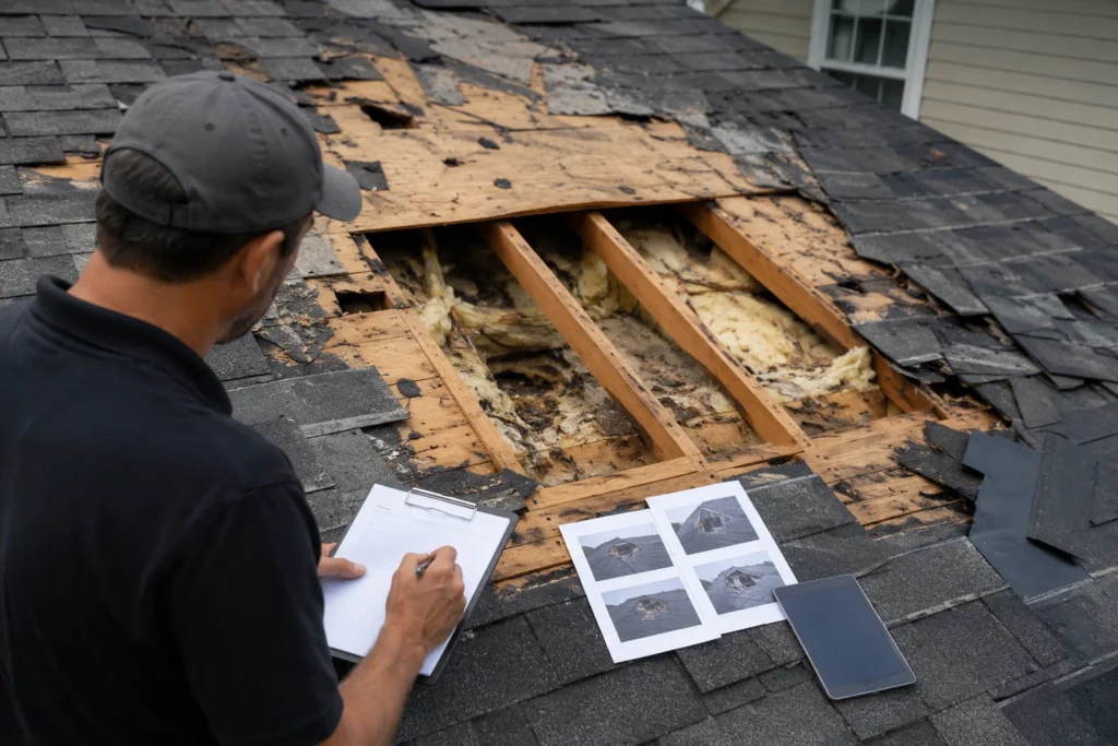 Insurance Adjuster Missed Roof Damage 1