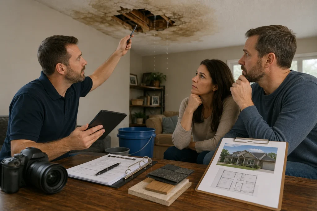 Roof Leak Insurance Claims 4